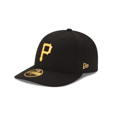 Sapca New Era Pittsburgh Pirates MLB Authentic Collection Low Profile 59FIFTY Fitted - Negrii